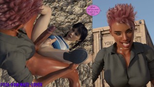 [3D Комикс] Адам Фембой Трансформация