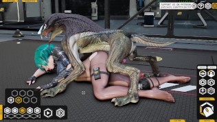 Beautiful Alet fucks with a monster, hard sex.