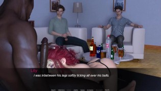 CUCKOLD PARTY: Big Black Guy Is Fucking A Hot Wife In Front Her Husband