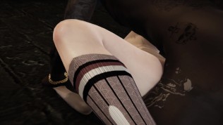 DOA Tamaki BLACKED – Tied Up Fuck – Restrained – Multiple Squirt in Public Park