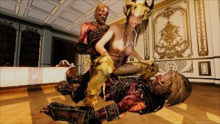 Skyrim Gold Saints with Draugr 3P