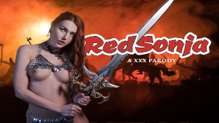 Big Tits Hottie Red Sonja Is Eager To Fuck You VR Porn